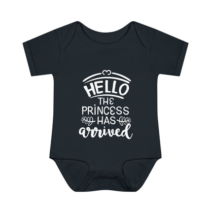 The Princess Has Arrived Infant Baby Rib Bodysuit