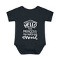The Princess Has Arrived Infant Baby Rib Bodysuit