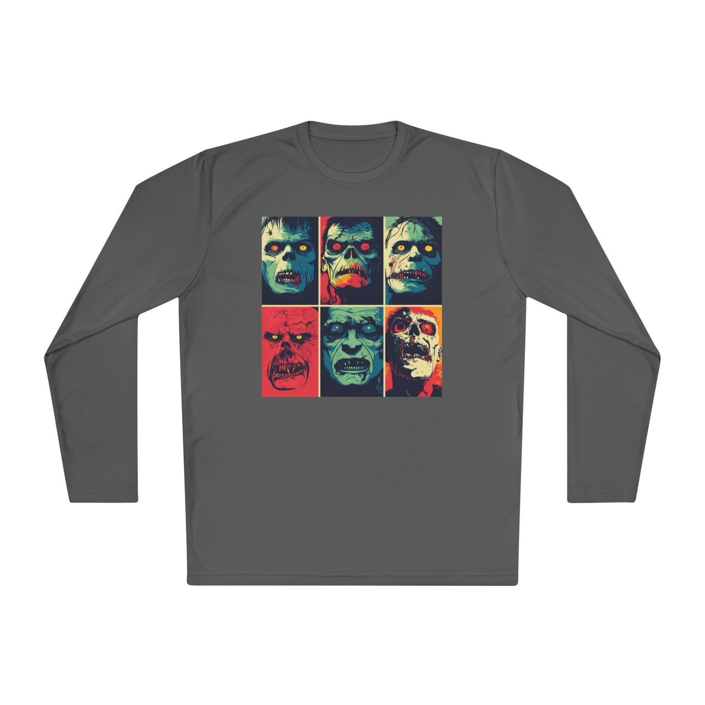 Halloween Monster 2 Adult Long Sleeve Tee