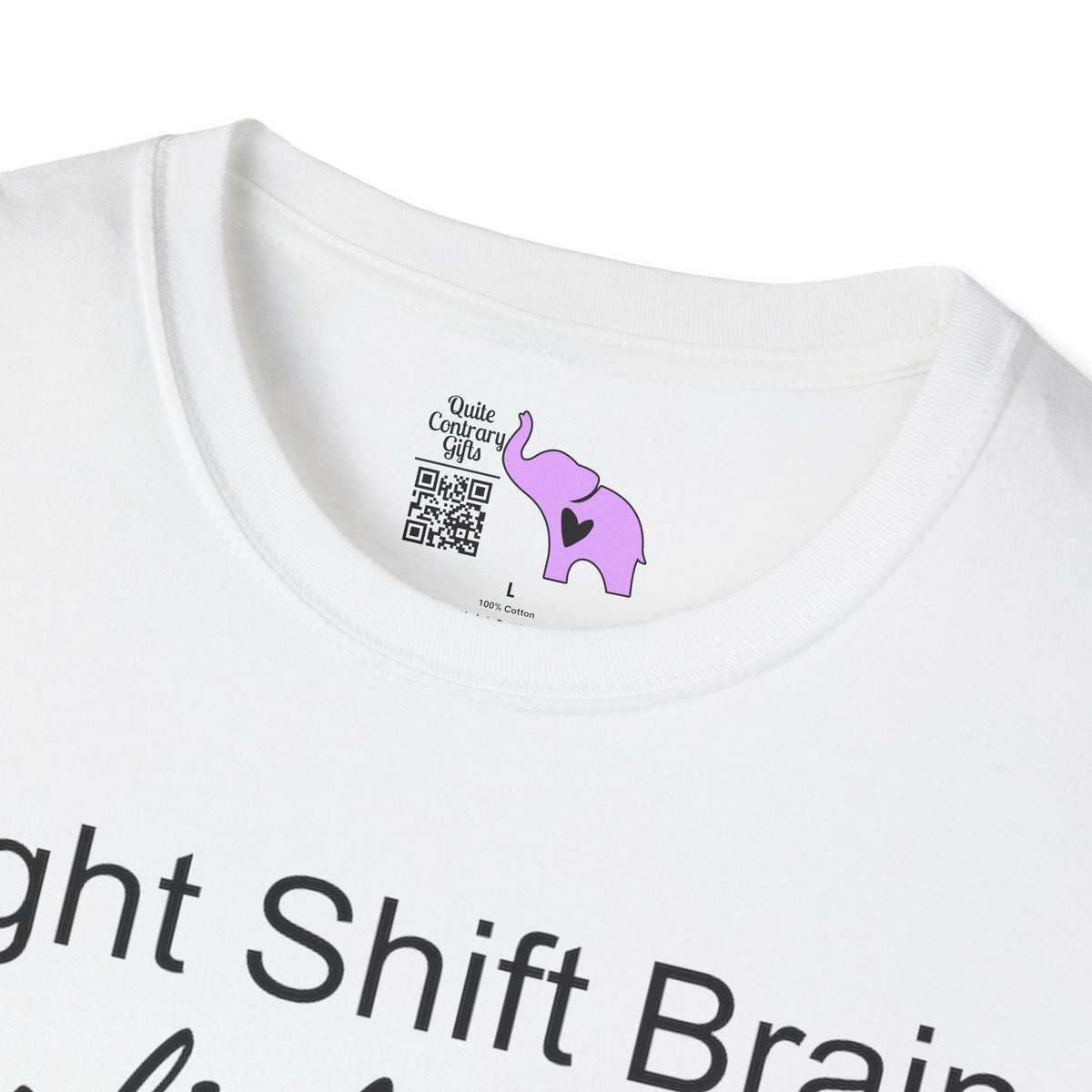 Night Shift Brain Daylight Eyes Handoff Note Same Good Nurse Adult T-shirt