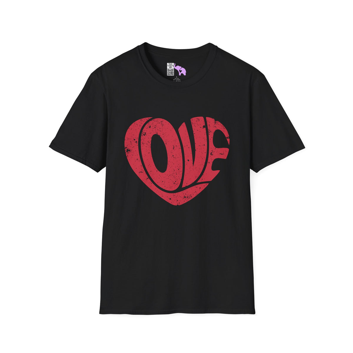 Heart of Love Adult T-shirt