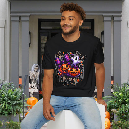 Bats Bows & Boos Adult Unisex Tshirt