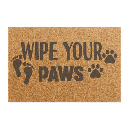 Wipe Your Paws 4 Coconut Fiber Doormat