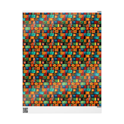 Imani Flow Kwanzaa Wrapping Paper
