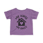 My House My Rules Infant Soft T-Shirt