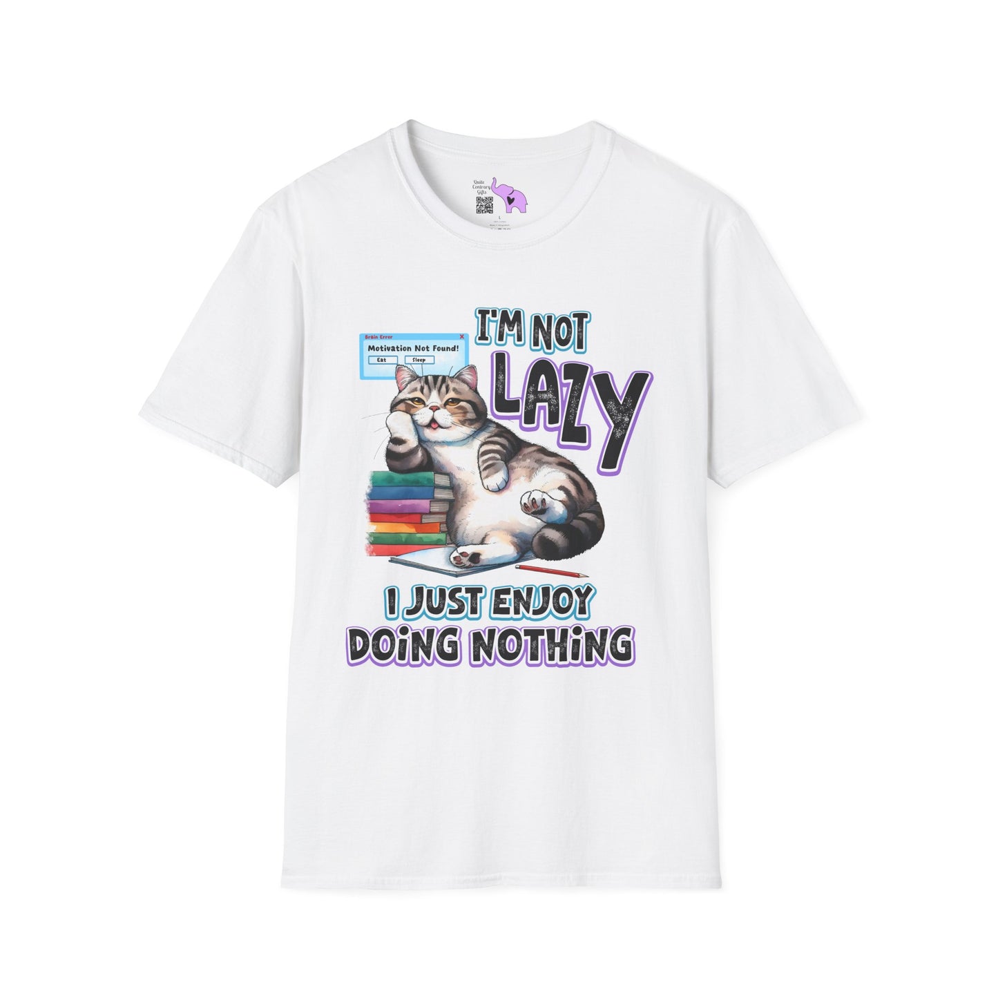 I'm Not Lazy I Just Enjoy Doing Nothing Adult T-shirt