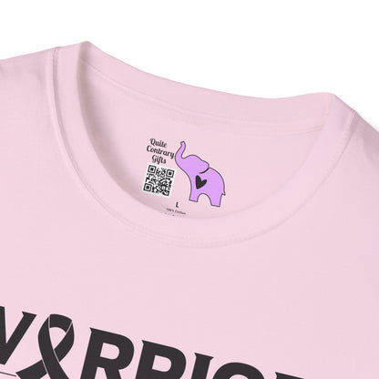 Breast Cancer Warrior Nutrition Facts Adult T-shirt
