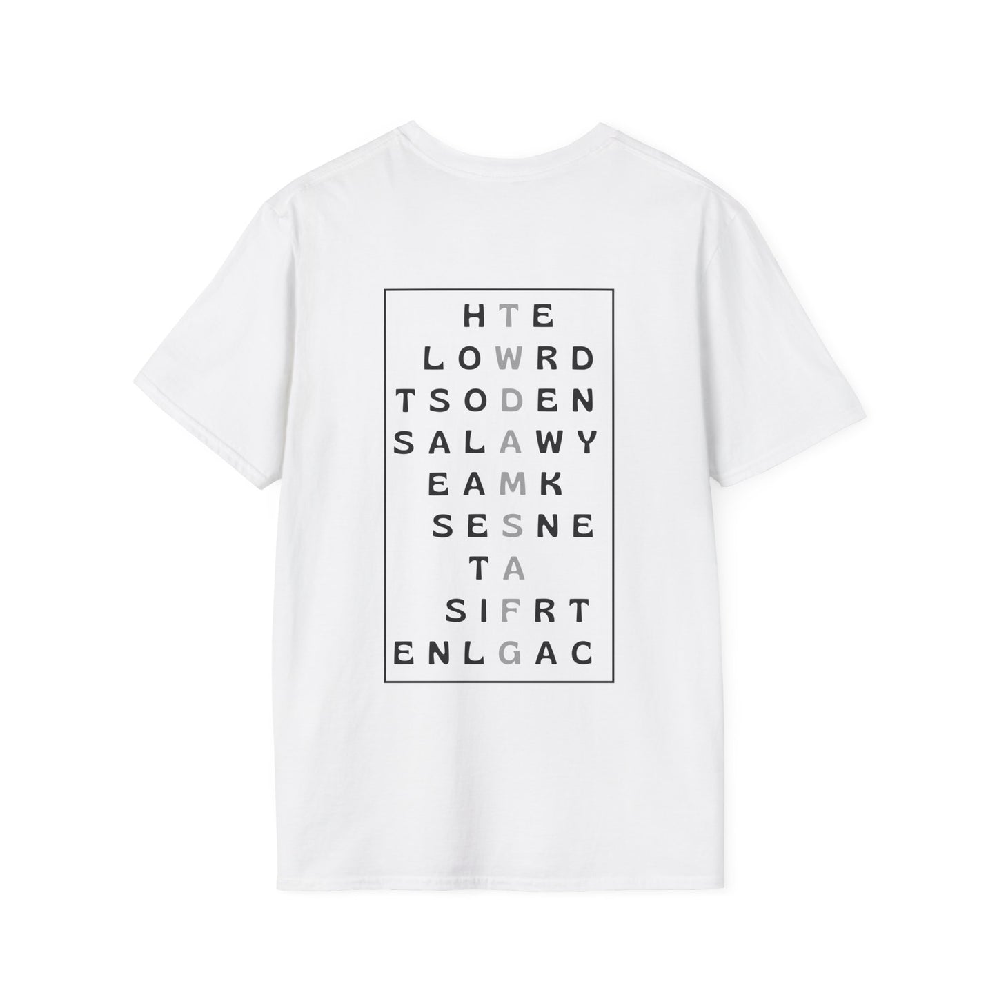 The World Doesn't Always Make Sense at First Glance T-shirt