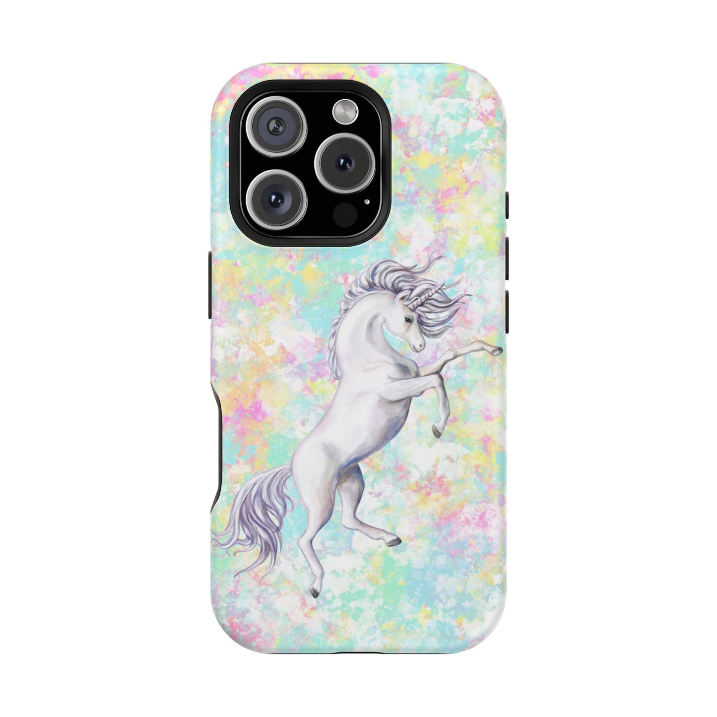 Pastel Pegasus MagSafe® Compatible Tough Case for iPhone