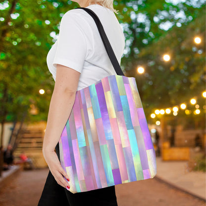 Enchanted Mosaic Canvas Tote Bag