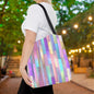 Enchanted Mosaic Canvas Tote Bag