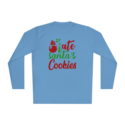 I Ate Santa's Cookies Adult Long Sleeve Tee