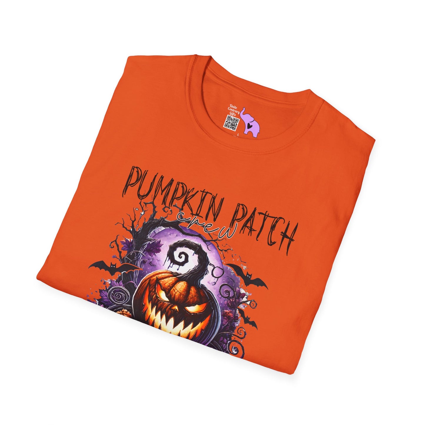 Spooky Pumpkin Patch Adult T-shirt