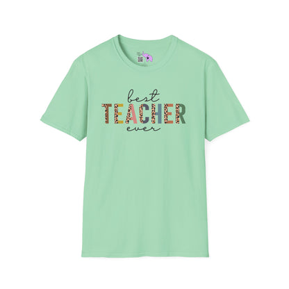 Best Teacher Ever Adult T-shirt
