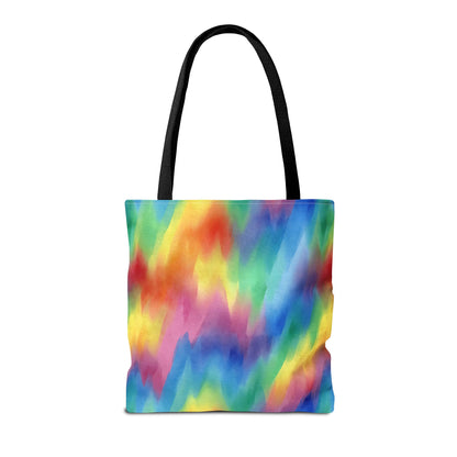 Colorwaves Canvas Tote Bag