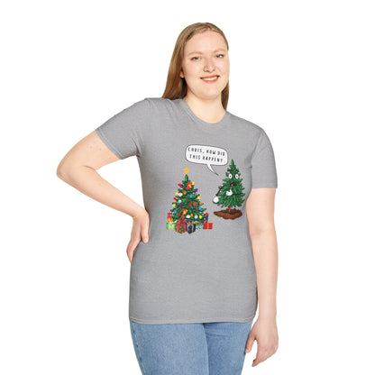 Christmas Tree How Did This Happen? T-shirt