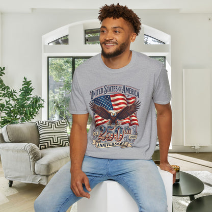 United States of America 250th Anniversary Adult T-shirt