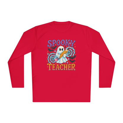 Spooky Teacher Adult Long Sleeve Tee