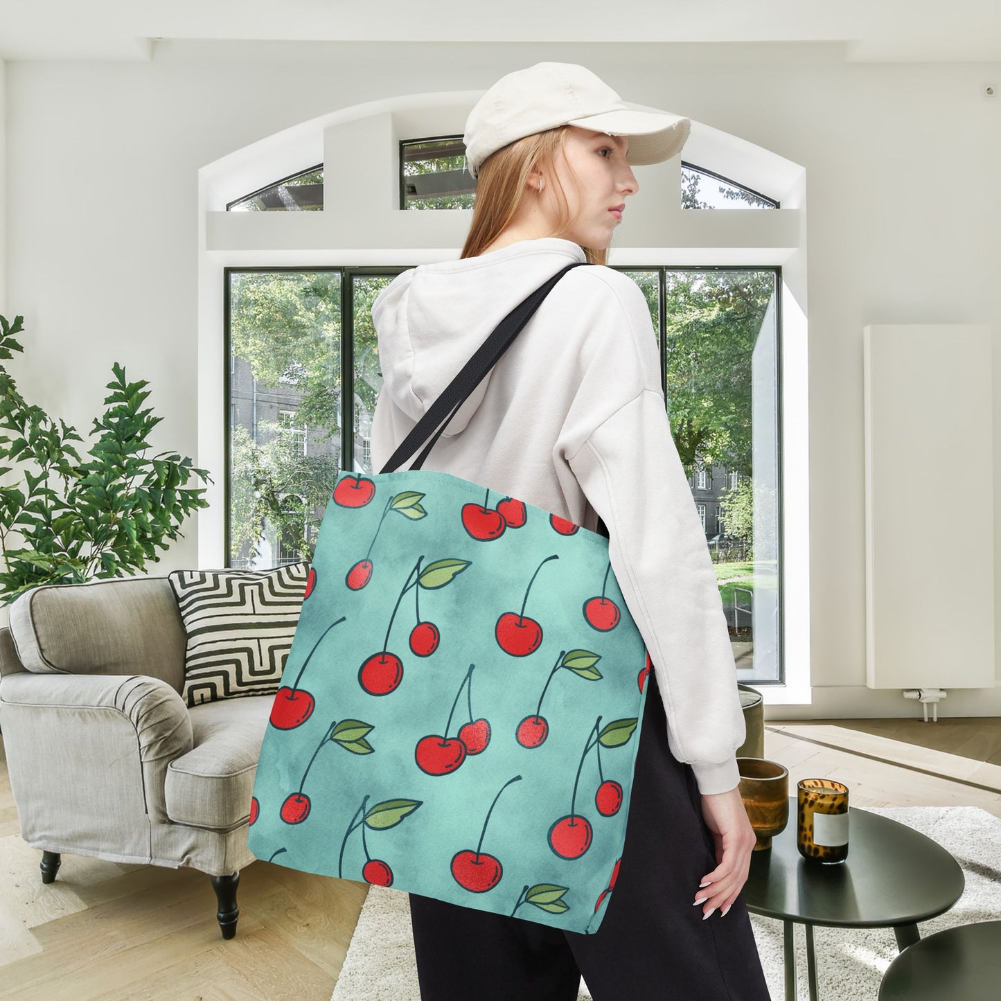 Cherry Jubilee Canvas Tote Bag