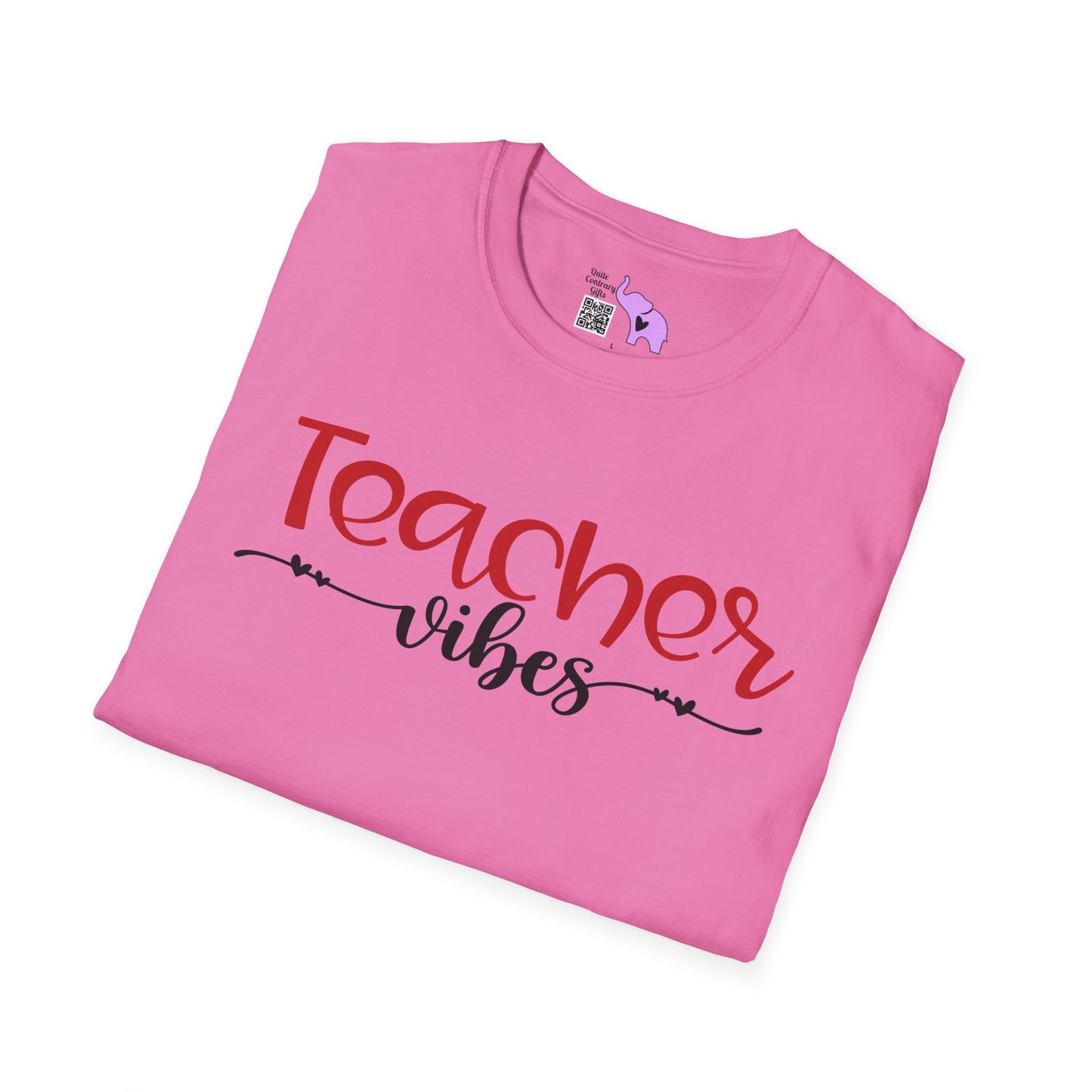 Teacher Vibes Adult T-shirt