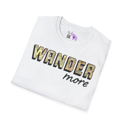 Wander More Adult T-shirt