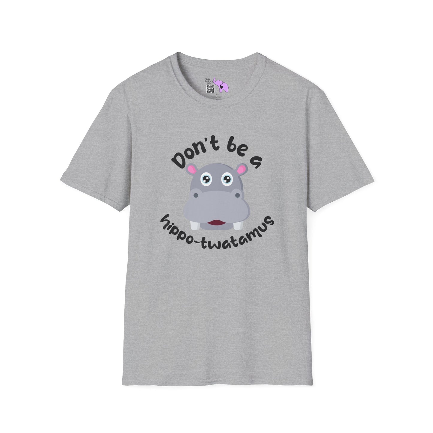 Don't Be A Hippo-twatamus Adult T-shirt