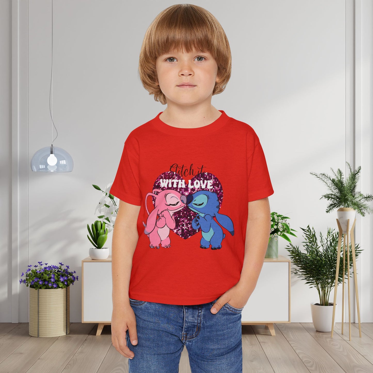 Stitch It With Love Heavy Cotton™ Toddler T-shirt