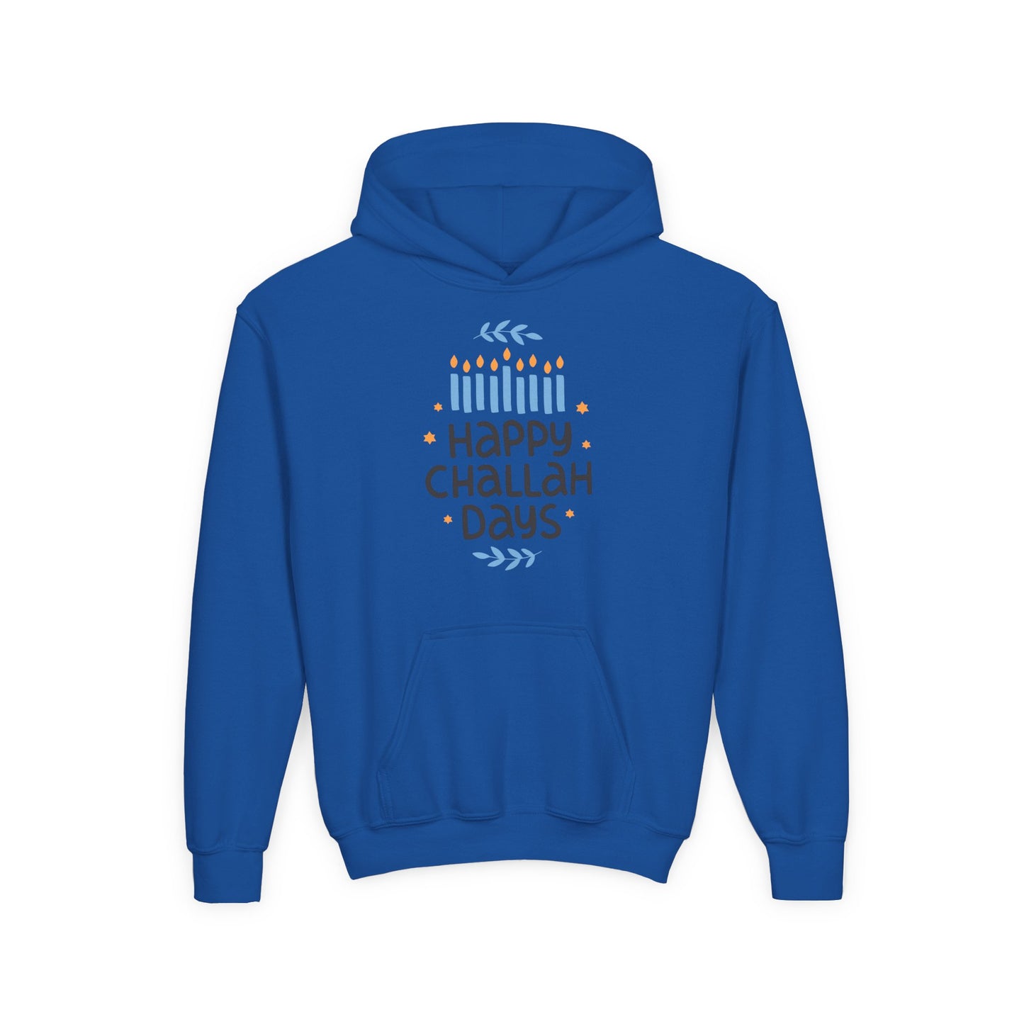 Happy Challah Days Youth Hoodie