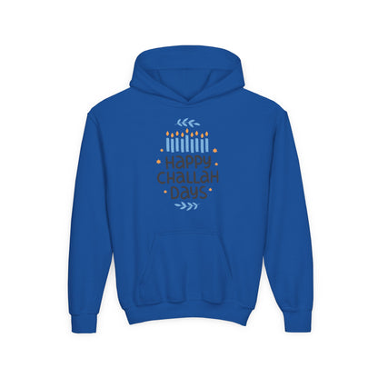 Happy Challah Days Youth Hoodie