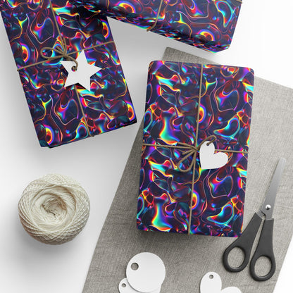 Holographic Mirage Wrapping Paper