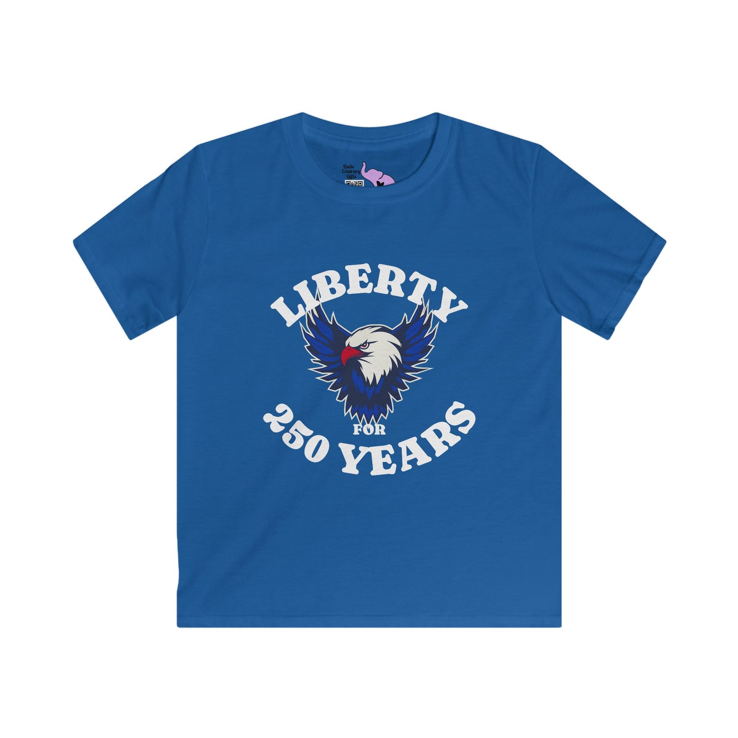 Liberty for 250 Years (Eagle) Youth Softstyle Tee