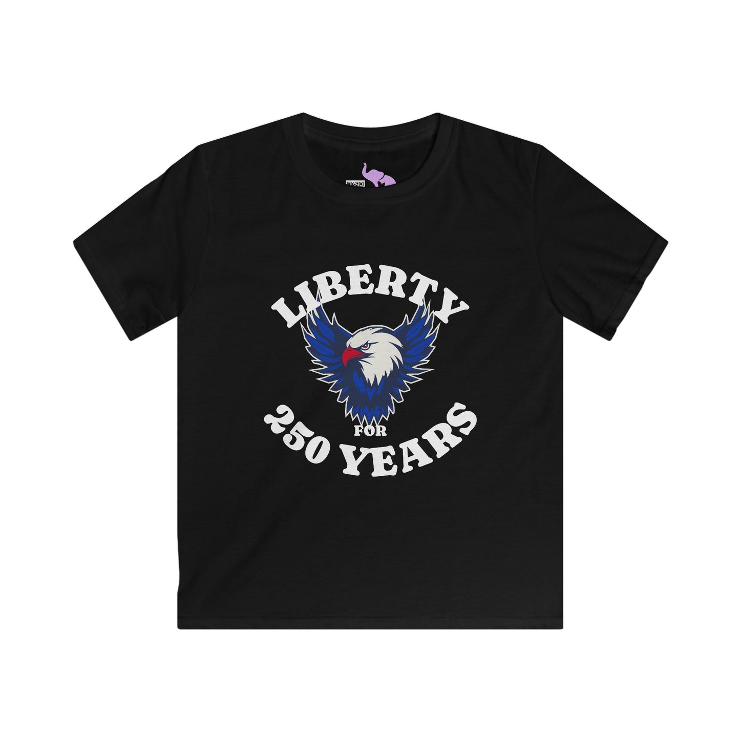 Liberty for 250 Years (Eagle) Youth Softstyle Tee