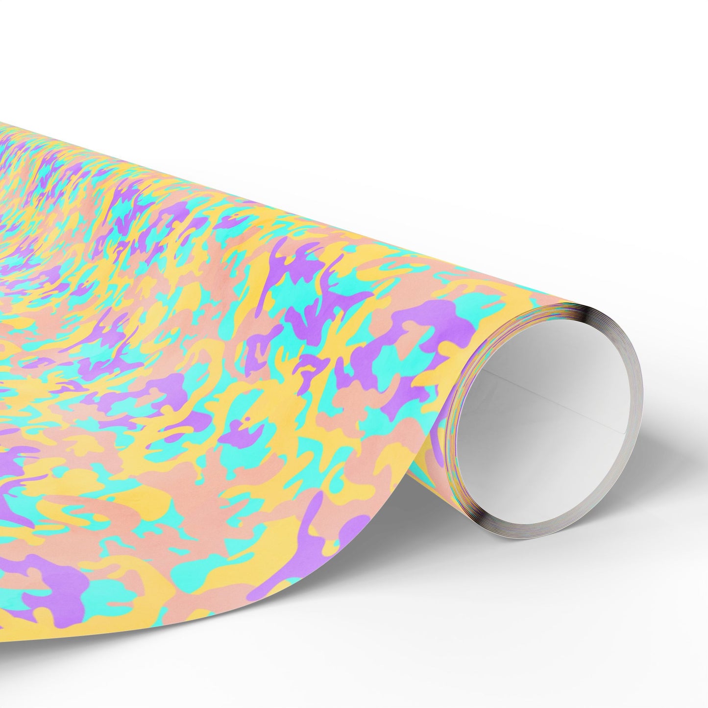 Dreamsicle Camo Wrapping Paper