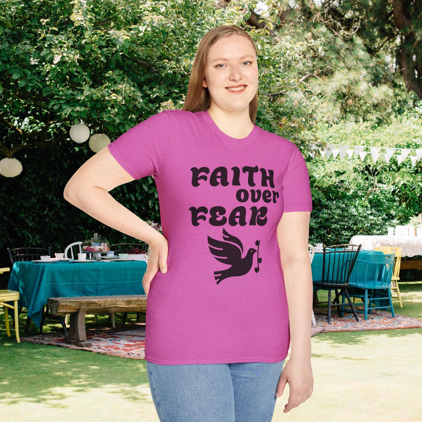 Faith over Fear Adult T-shirt