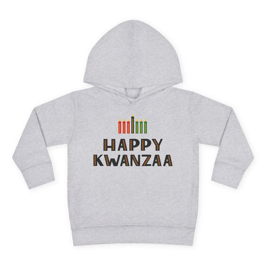 Happy Kwanzaa (Kinara) Toddler Hoodie