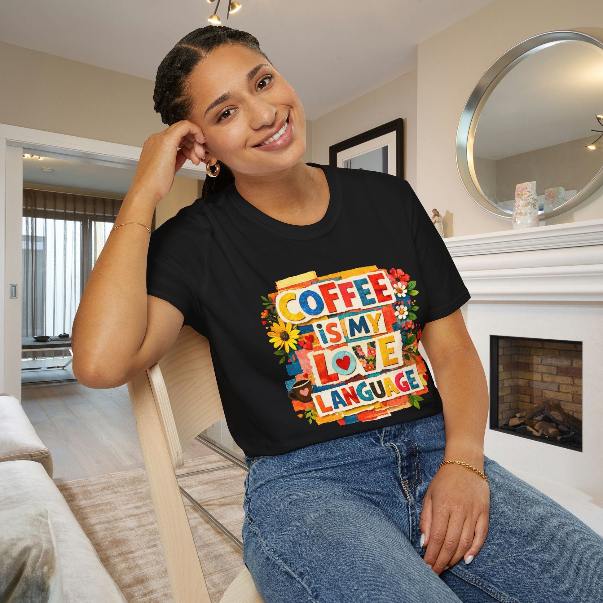 Coffee Is My Love Language Adult T-shirt