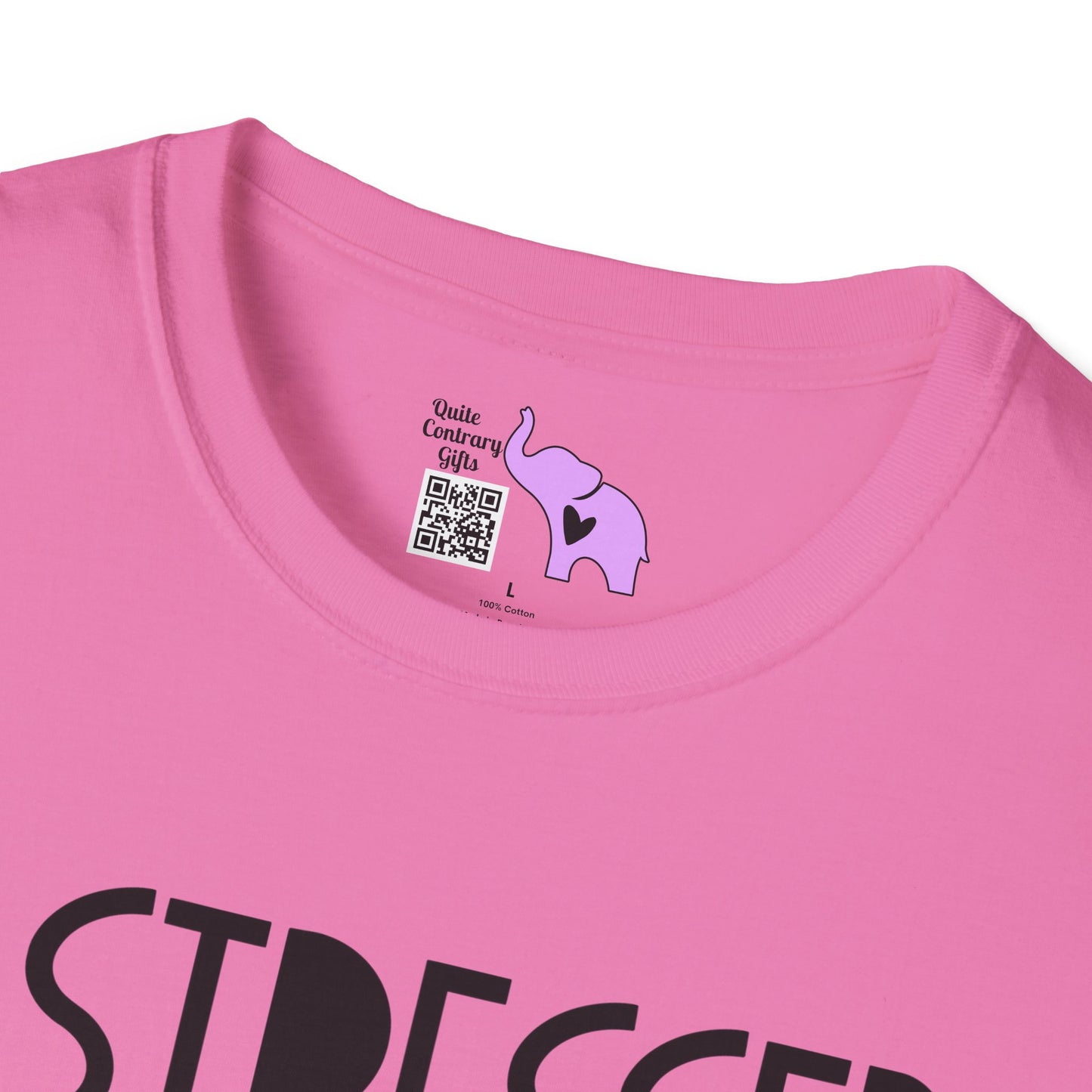 Mama Stressed Blessed Sometimes A Mess Adult T-shirt