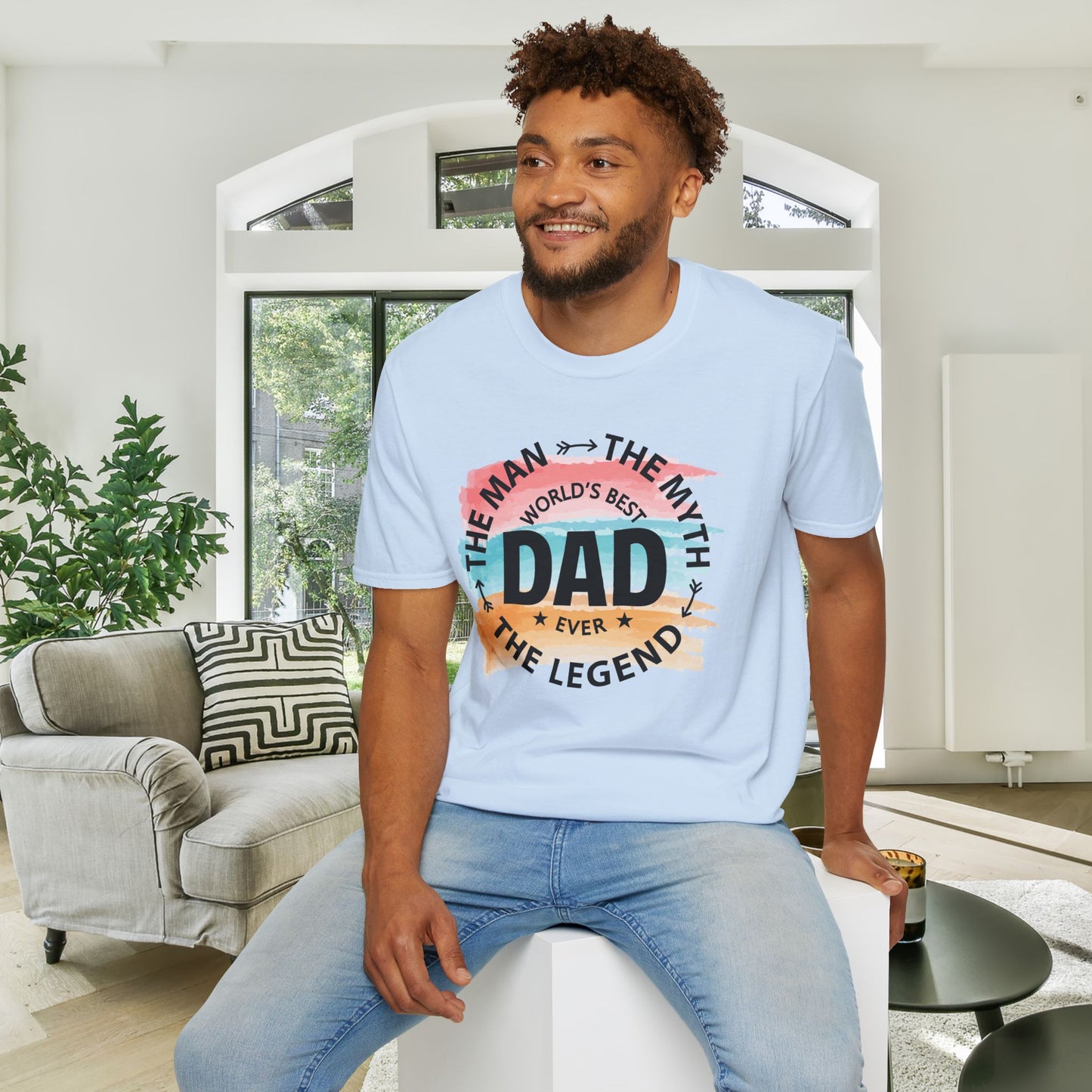 World's Best Dad Ever Adult Unisex Tshirt