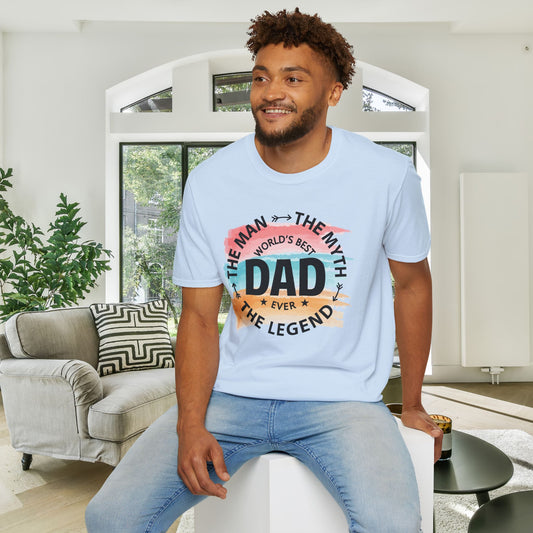 World's Best Dad Ever Adult Unisex Tshirt