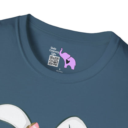 Happy Easter (Bunny Tail) Adult T-shirt