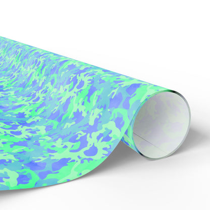 Glacier Grove Camo Wrapping Paper