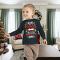 Dear Santa He's The Naughty One Toddler Long Sleeve Tee
