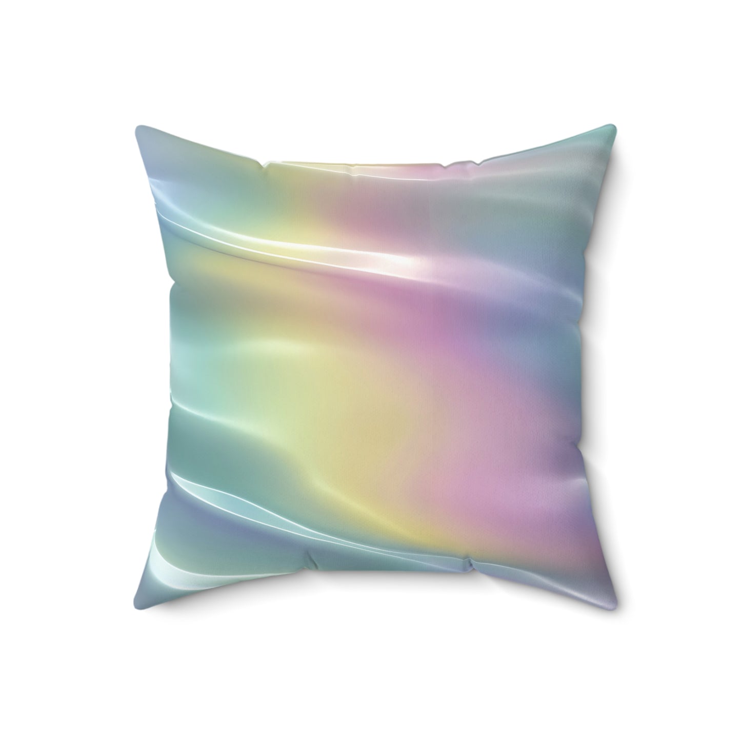 Pastel Mirage Throw Pillow