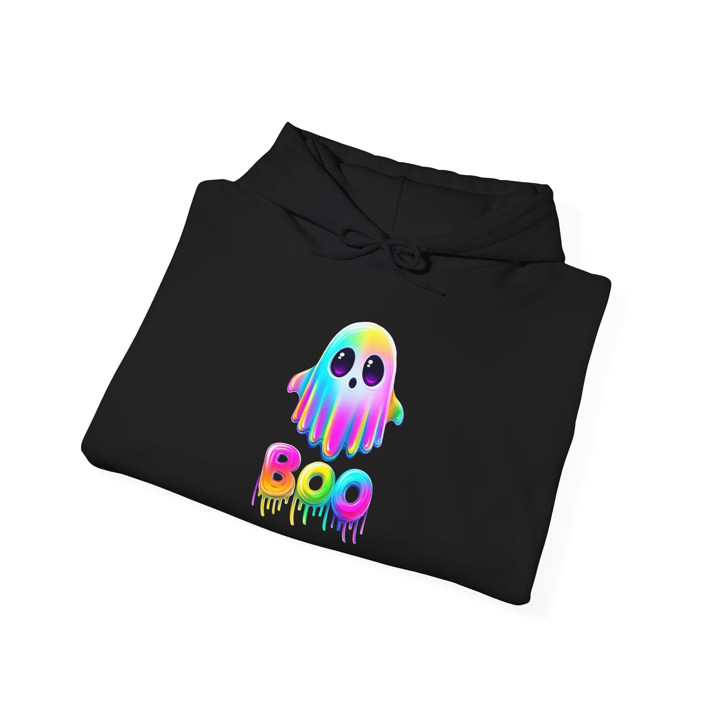 Neon Ghostly Boo Heavy Blend™ Hooded Sweatshirt