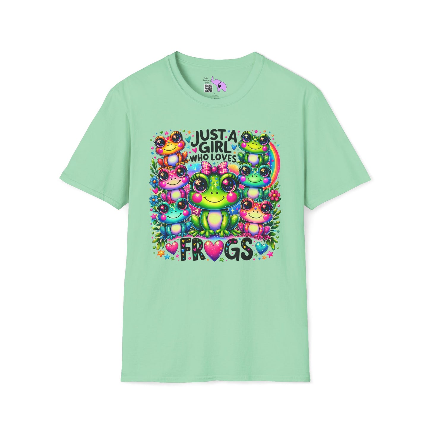 Just A Girl Who Loves Frogs Adult T-shirt