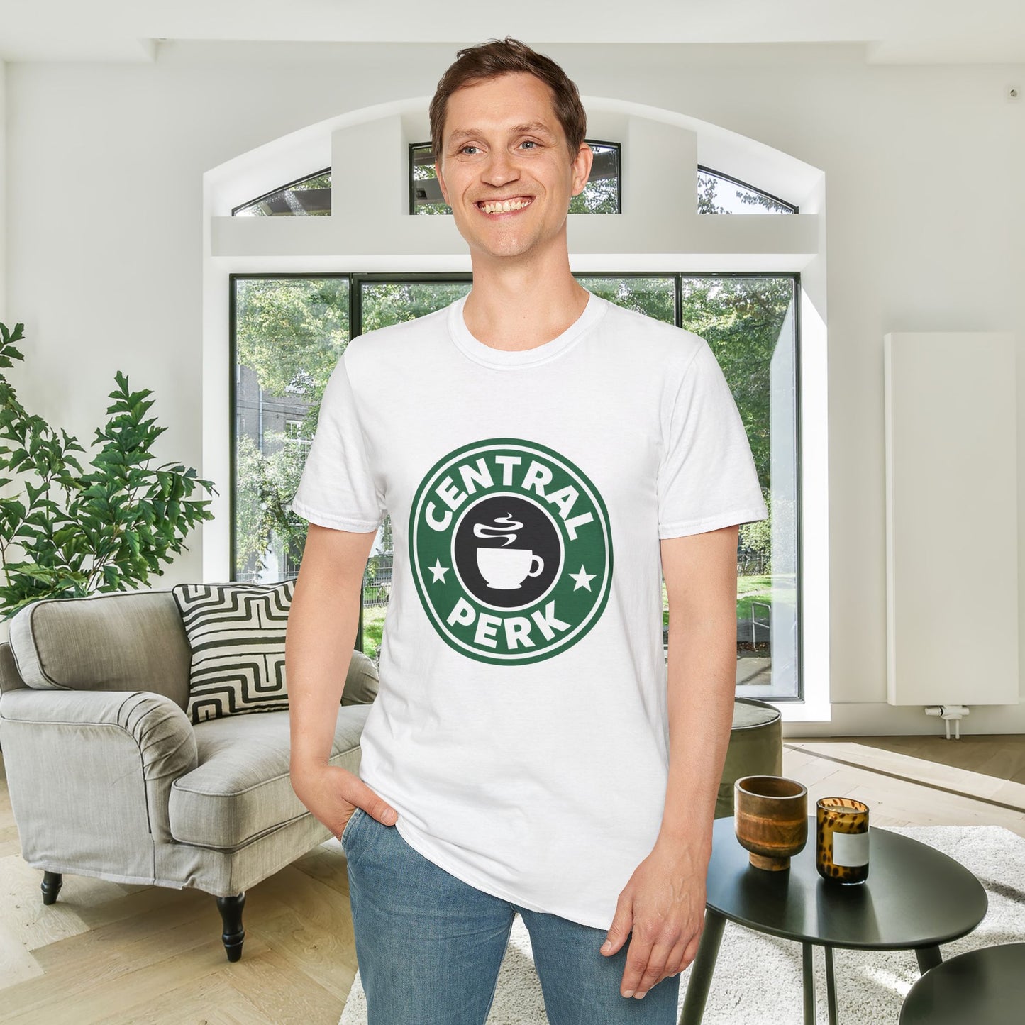 Friends; Central Perk Adult T-shirt