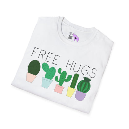 Free Hugs (Cactus) Adult T-shirt