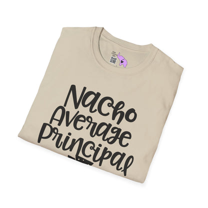 Nacho Average Principal Adult T-shirt