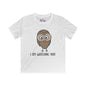 I Am Watching You (Owl) Kids Softstyle Tee