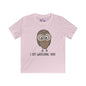 I Am Watching You (Owl) Kids Softstyle Tee